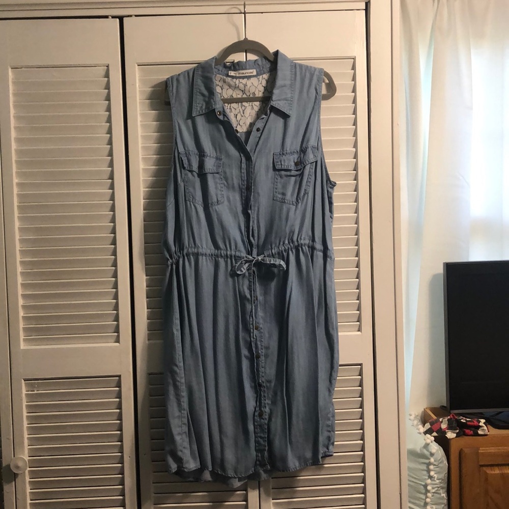 Maurice’s Denim Button Front Dress